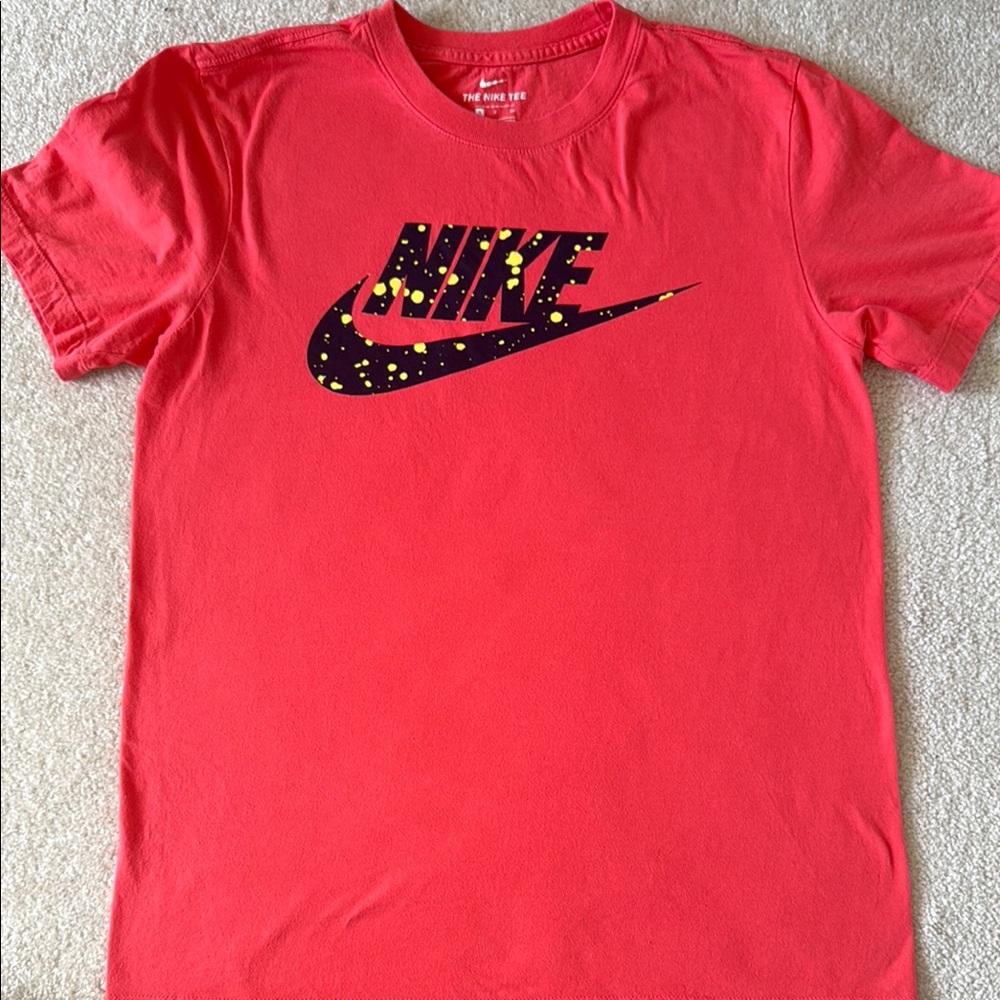 Nike Red Tee with Graphic Logo